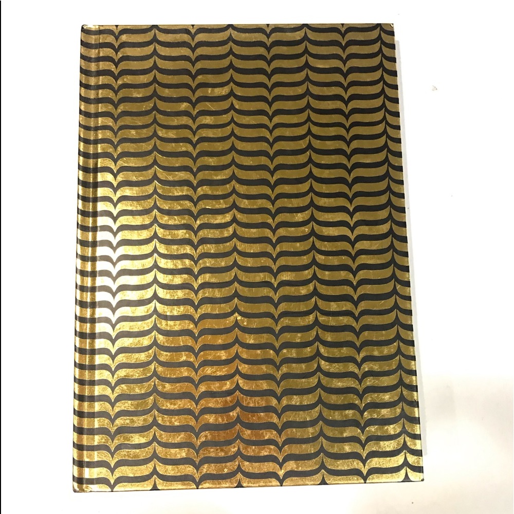 George Stanley Gold Black Chevron Journal Book